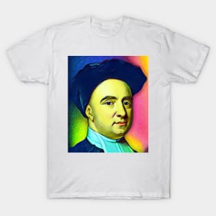 George Berkeley Colourful Portrait | George Berkeley Artwork 6 T-Shirt